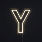 Bogstav Y Neon Væglampe-Lightish-OutletLamper.dk