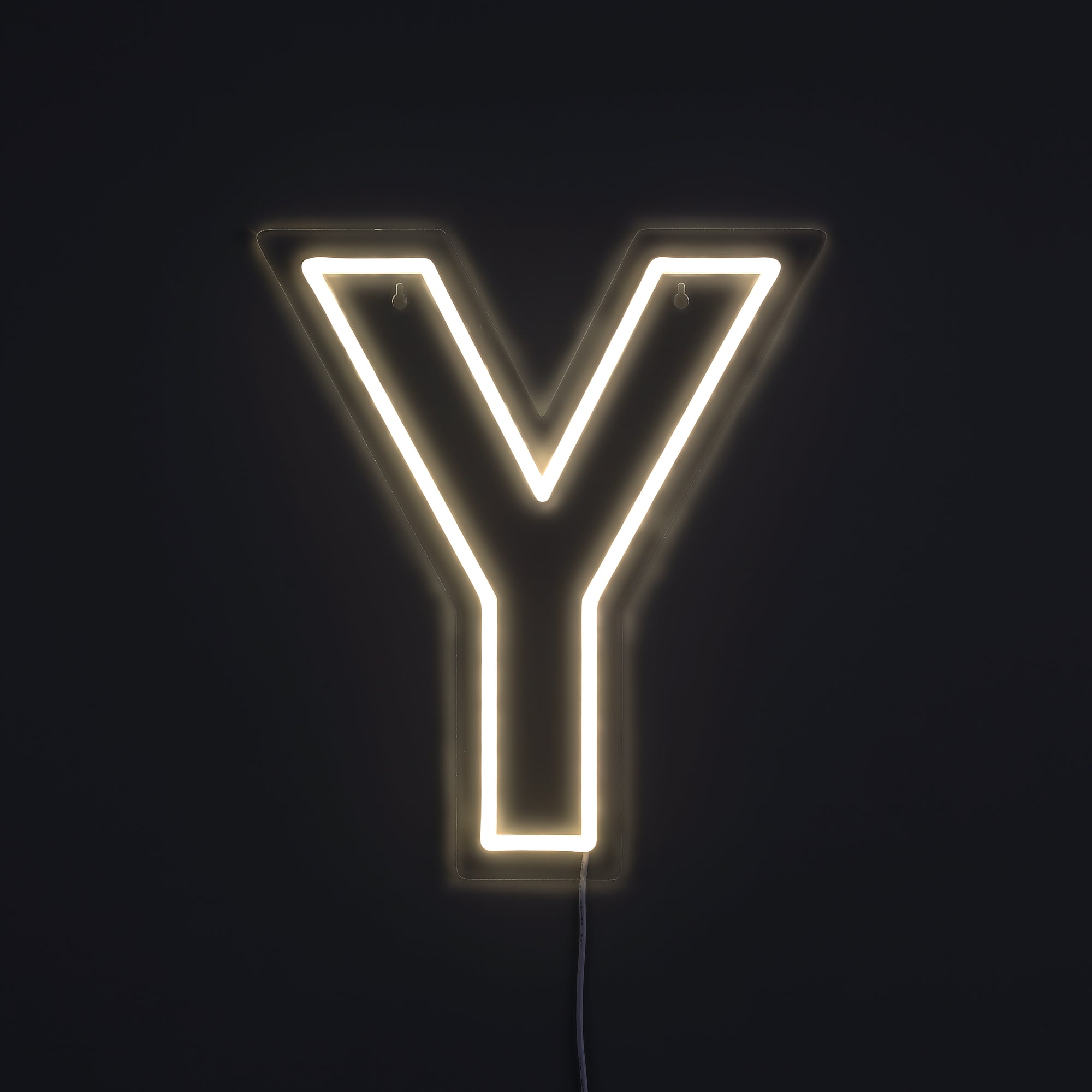 Bogstav Y Neon Væglampe-Lightish-OutletLamper.dk