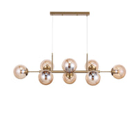 Lugano Langbordspendel Messing/Amber-Nordic Seasons-OutletLamper.dk