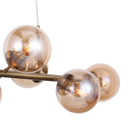 Lugano Langbordspendel Messing/Amber-Nordic Seasons-OutletLamper.dk