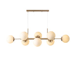 Lugano Langbordspendel Messing/Opal-Nordic Seasons-OutletLamper.dk