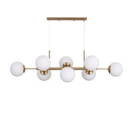 Lugano Langbordspendel Messing/Opal-Nordic Seasons-OutletLamper.dk