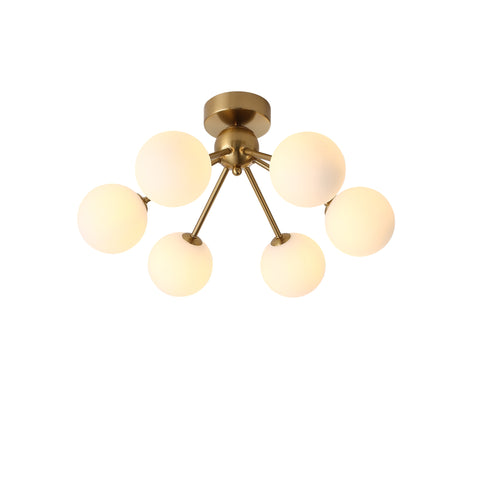 Lugano Loftlampe Ø51 Opal
