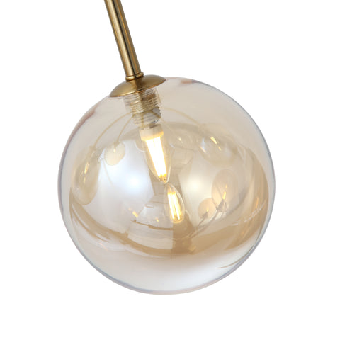 Lugano Loftlampe Ø64 Amber