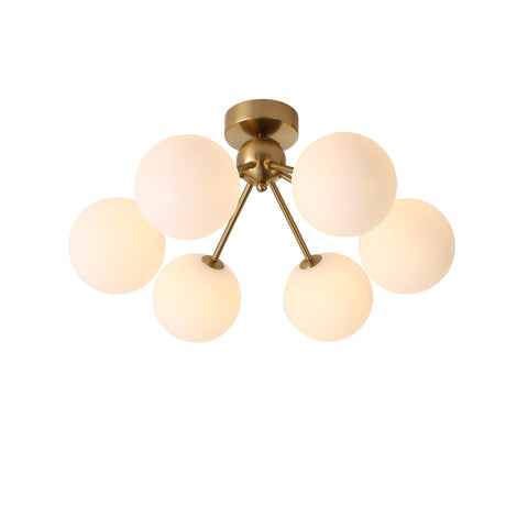 Lugano Loftlampe Ø64 Opal