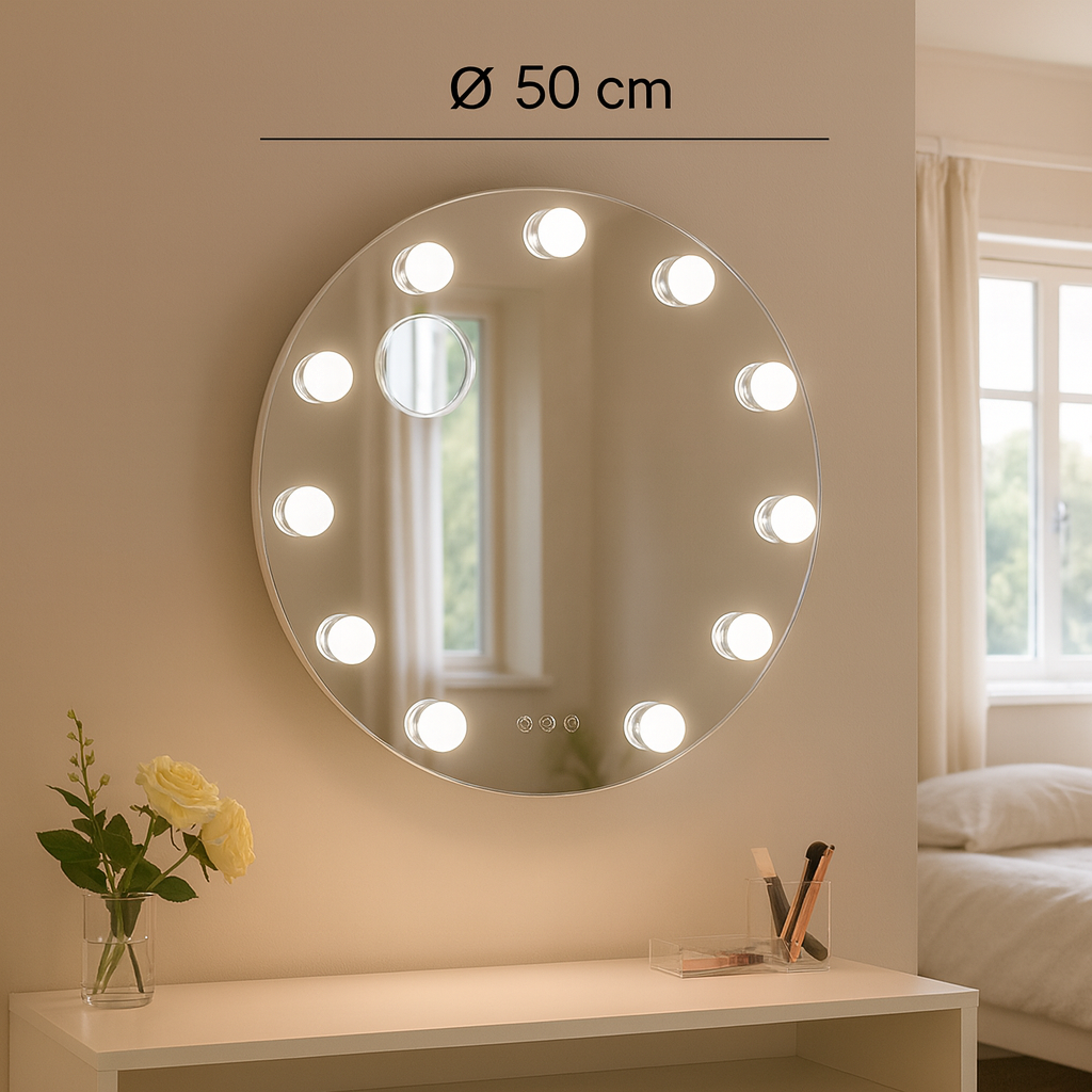 Scala Makeup Spejl 50cm-Lightish-OutletLamper.dk