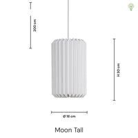 Moon Tall Ø18 Vit