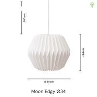 Moon Edgy Ø34 hänge