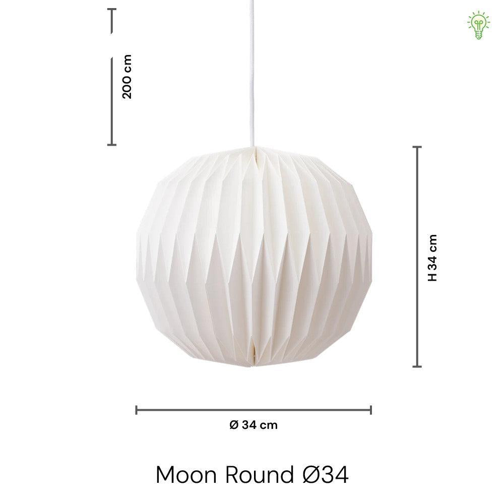 Moon Round Ø34 hänge