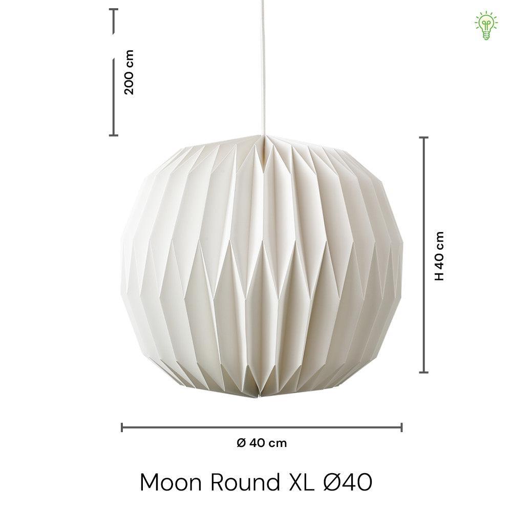 Moon Round XL Ø40 Pendel-Nordic Seasons-OutletLamper.dk