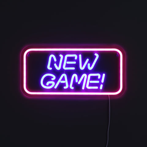 New Game Neon væglampe