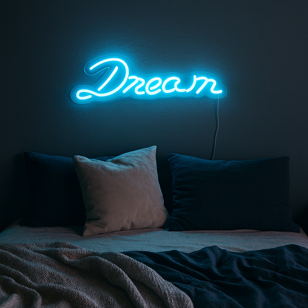 Lightish Dream Neon Vägglampa
