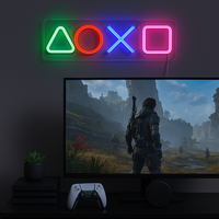 Lightish Playstation Neon Vägglampa