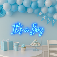 Its a Boy Neon Væglampe-Lightish-OutletLamper.dk