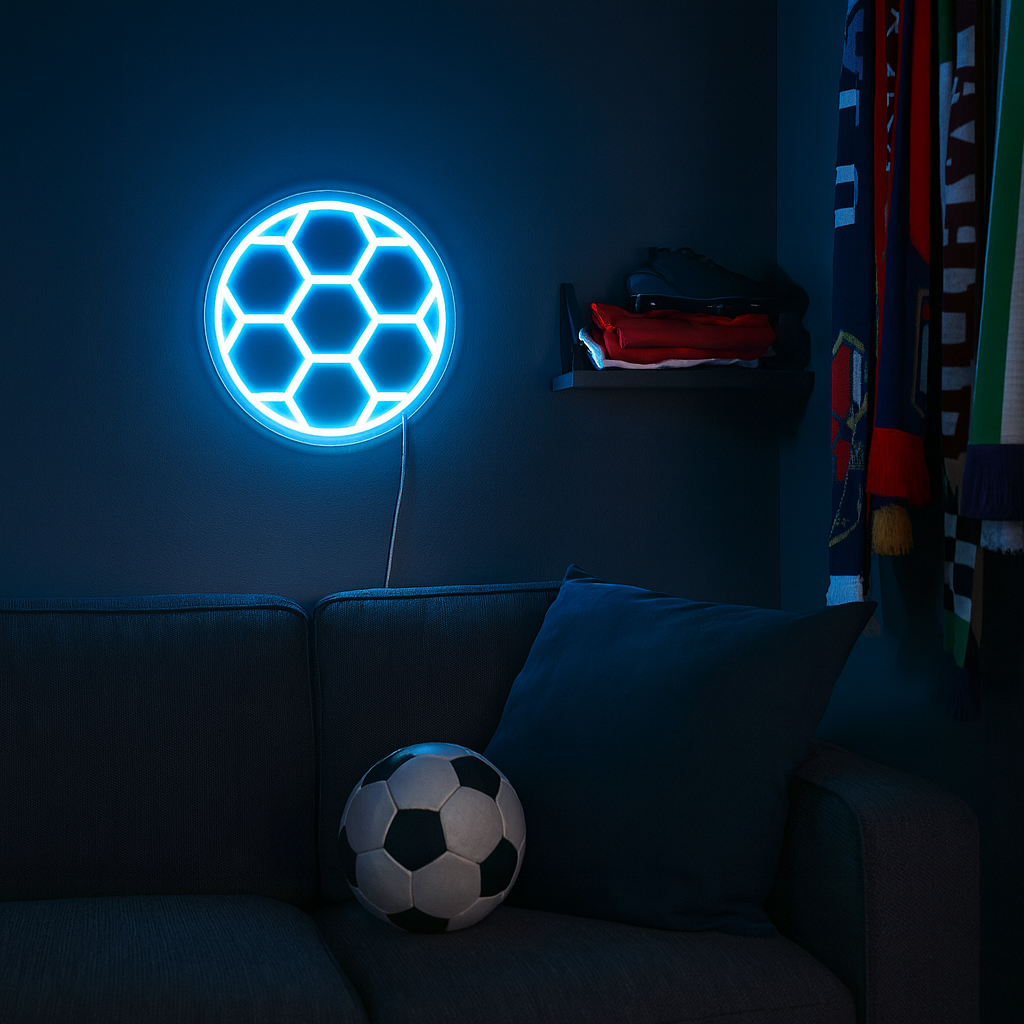 Football Neon Væglampe-Lightish-OutletLamper.dk