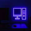 Computer Neon Væglampe