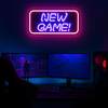New Game Neon væglampe