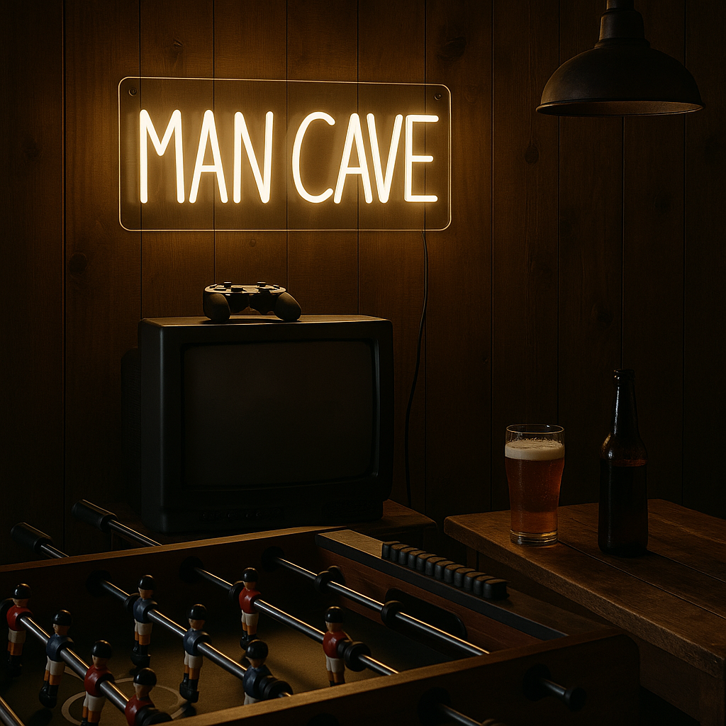 Man Cave Neon Væglampe-Lightish-OutletLamper.dk
