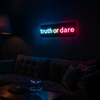 Truth or Dare Neon Væglampe