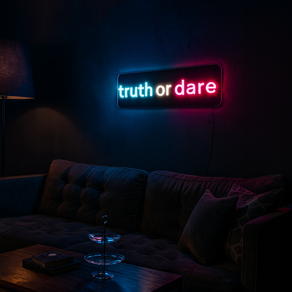 Truth or Dare Neon Væglampe-Lightish-OutletLamper.dk
