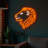 Lion Neon Væglampe