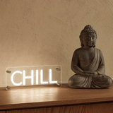 Chill LED Neon Box Bordlampe-Lightish-OutletLamper.dk