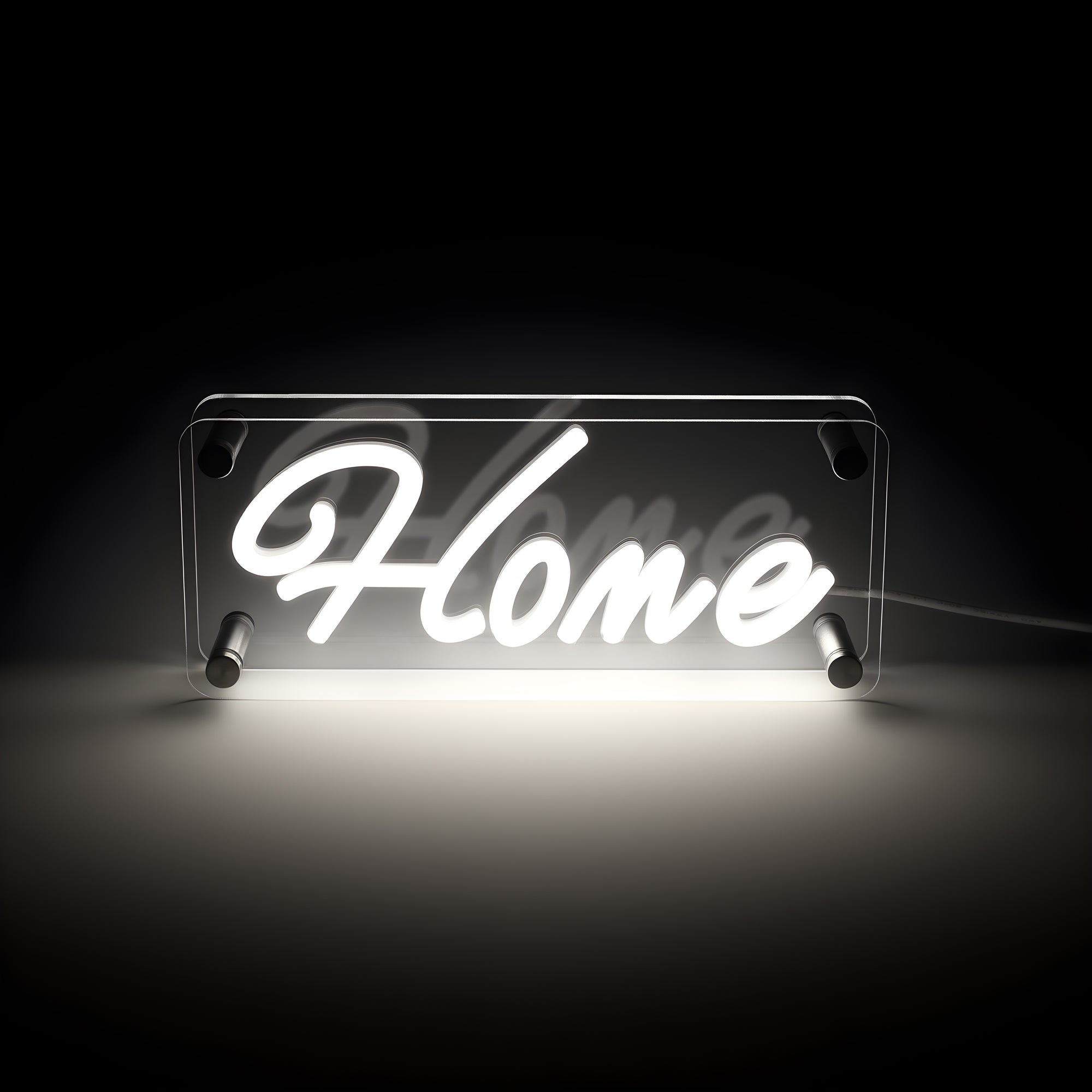 Home LED Neon Box Bordlampe-Lightish-OutletLamper.dk