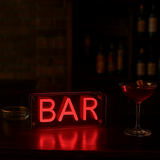 Bar LED Neon Box Bordlampe-Lightish-OutletLamper.dk