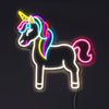 Lightish Unicorn Neon Vägglampa