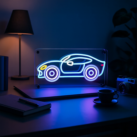 Car LED Neon Box Bordlampe