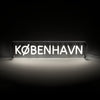 København LED Neon Box Bordlampe