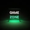 Game Zone LED Neon Box Bordlampe