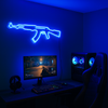 Lightish AK-47 Neon vägglampa