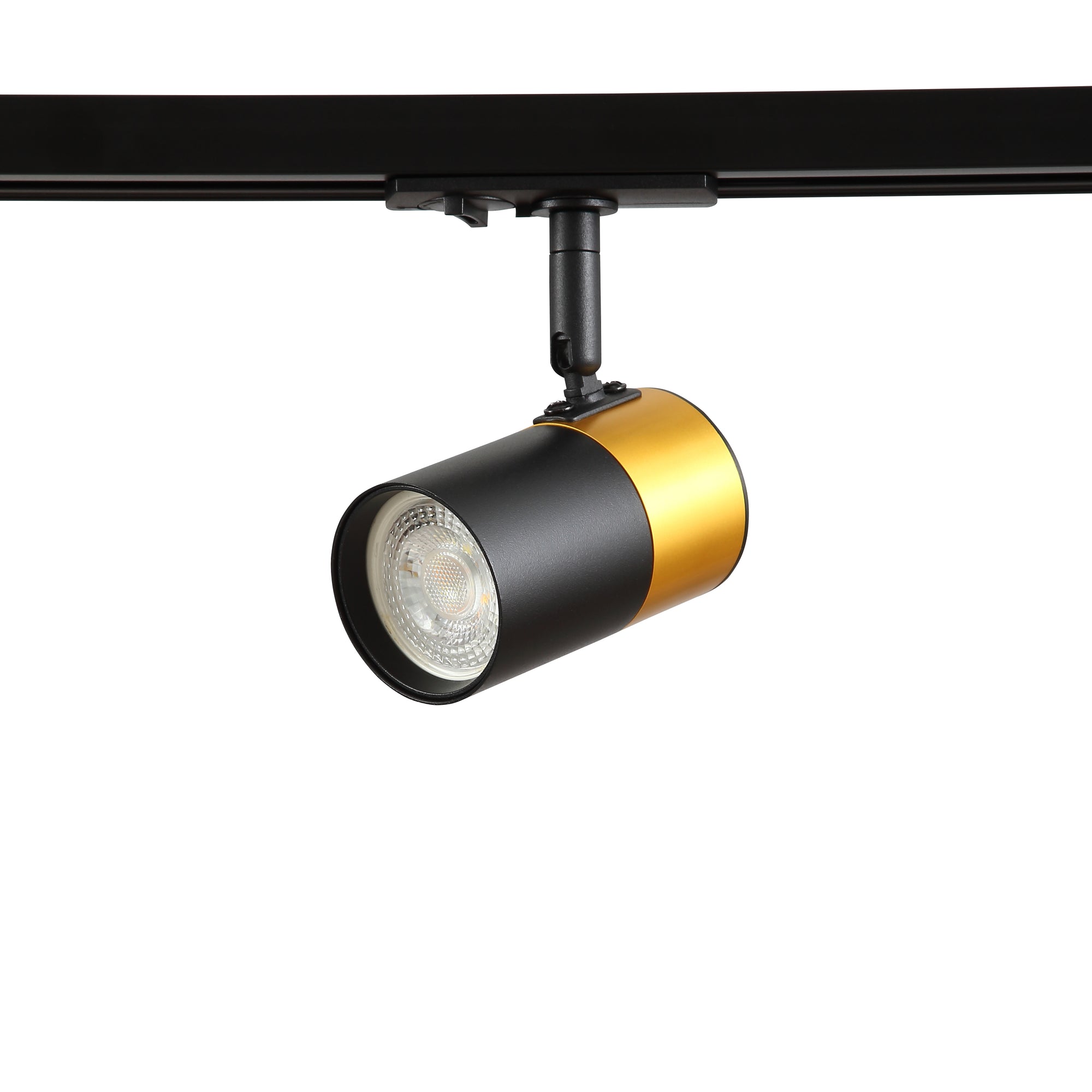 Prime Skinnespot GU10 Sort/Messing-Nordics Pro-OutletLamper.dk