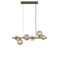Valencia Langbordspendel 63cm Messing/Amber-Nordic Seasons-OutletLamper.dk