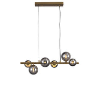 Valencia Langbordspendel 63cm Messing/Smoke-Nordic Seasons-OutletLamper.dk