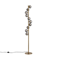 Trento Gulvlampe Messing/Smoke-Nordic Seasons-OutletLamper.dk