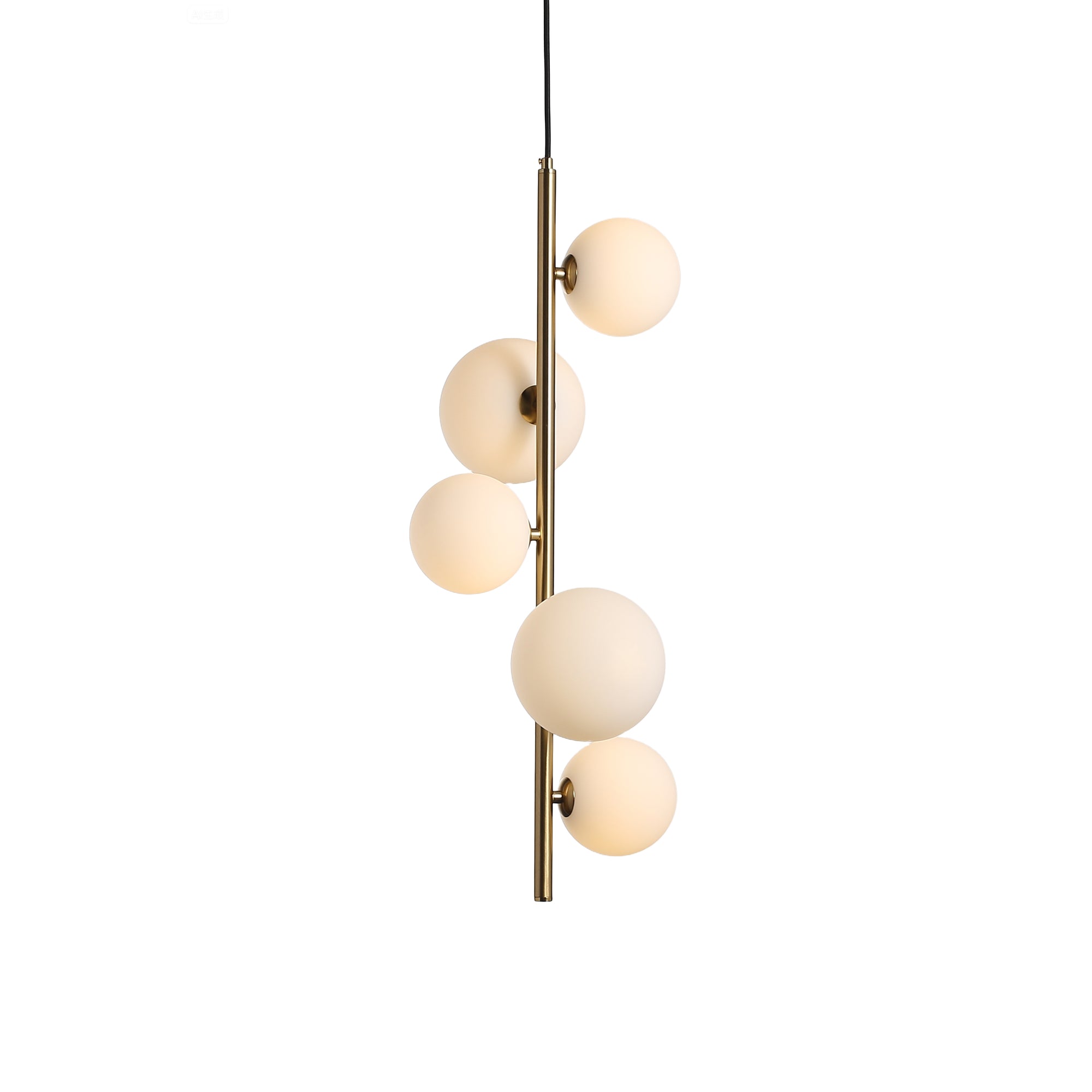 Valencia Hjørnependel Messing/Opal-Nordic Seasons-OutletLamper.dk