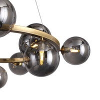 Valencia Lysekrone Messing/Smoke-Nordic Seasons-OutletLamper.dk