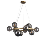Valencia Lysekrone Messing/Smoke-Nordic Seasons-OutletLamper.dk