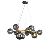 Valencia Lysekrone Messing/Smoke-Nordic Seasons-OutletLamper.dk