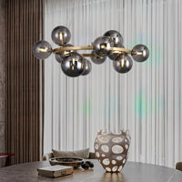 Valencia Lysekrone Messing/Smoke-Nordic Seasons-OutletLamper.dk