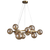 Valencia Lysekrone Messing/Amber-Nordic Seasons-OutletLamper.dk