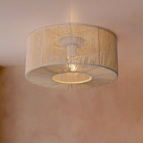 Braided Loftlampe Ø46 Raw White-Nordic Seasons-OutletLamper.dk