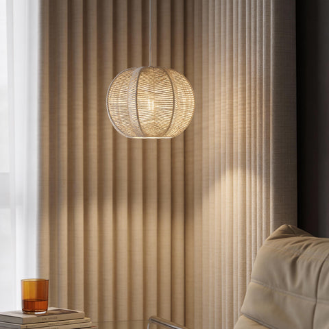 Tiva Braided Pendel Ø32 Raw White