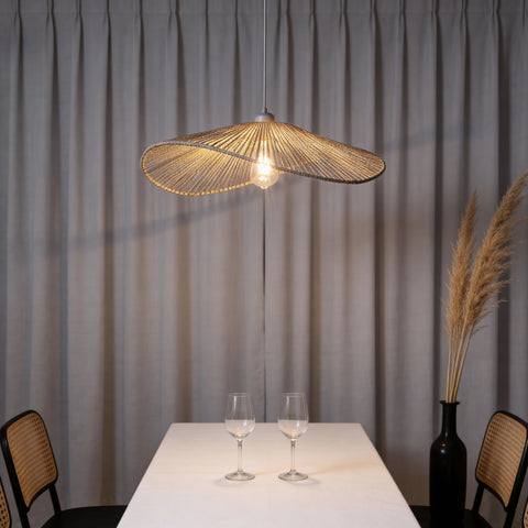 Wave Pendel Ø60 Raw White