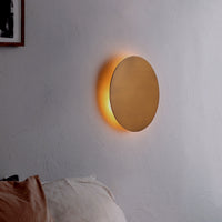 Luna Vägglampa Ø30 Mässing 