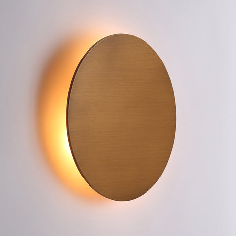 Luna Vägglampa Ø40 Mässing 