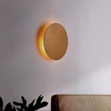 Luna Vägglampa Ø40 Mässing 