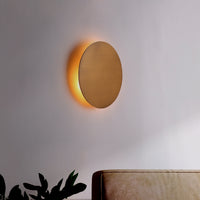Luna Vägglampa Ø40 Mässing 